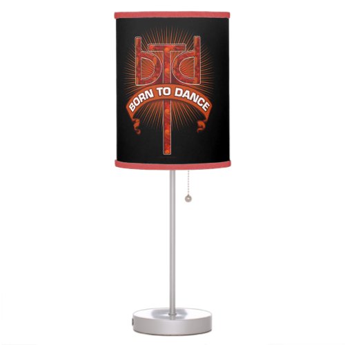 Born To Dance Redstone Table Lamp