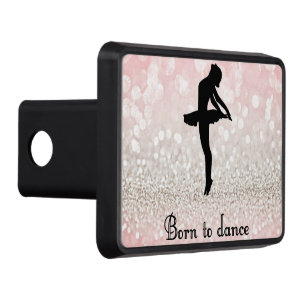 Born to Dance Sparkle Dancer Trailer Hitch Cover