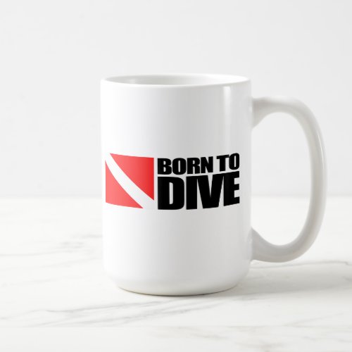 Born To Dive Coffee Mug