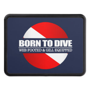 Born To Dive (rd) Trailer Hitch Cover