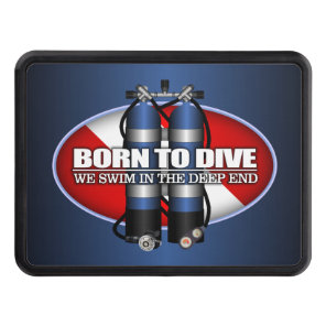 Born To Dive (ST) Tow Hitch Cover