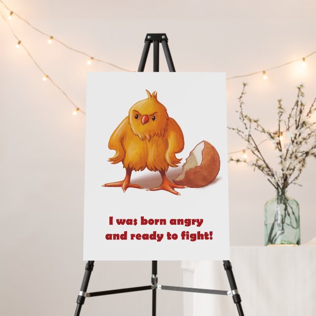 Born to Fight Foam Board (In Situ (Stand))