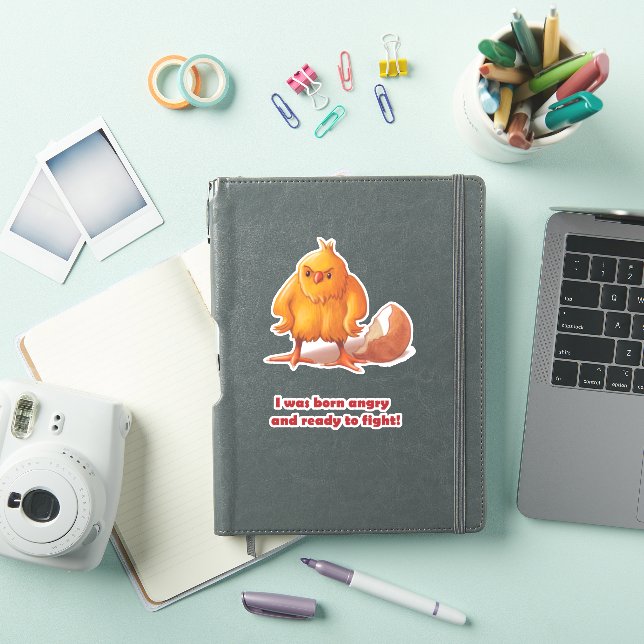 Born to Fight Sticker (iPad Cover)