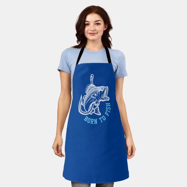 Born To Fish Apron (Worn)