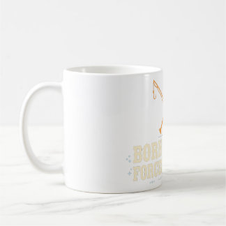 Born to Fish Forced to Work Mug | PNW Mountain Tee