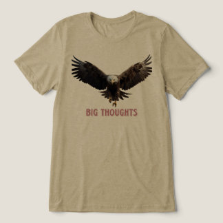 "Born To Fly Bald Eagle T-Shirt | Feel High Patrio Tri-Blend Shirt