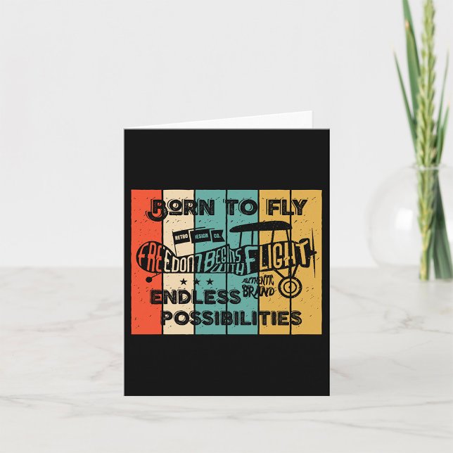 Born To Fly Card (Creator Uploaded)