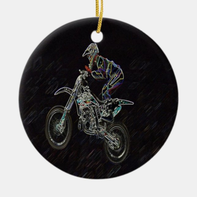 Born to Fly Ceramic Ornament (Front)