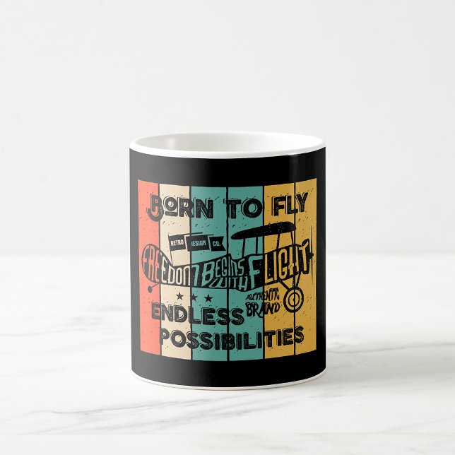Born To Fly Coffee Mug (Creator Uploaded)