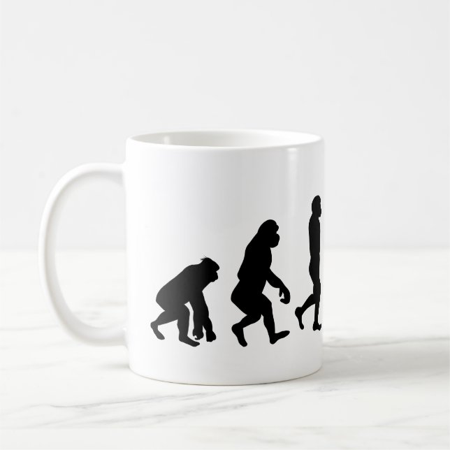 Born to Fly - Pilot Evolution Coffee Mug (Left)