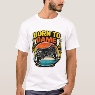 Born to Game Retro Controller T-Shirt