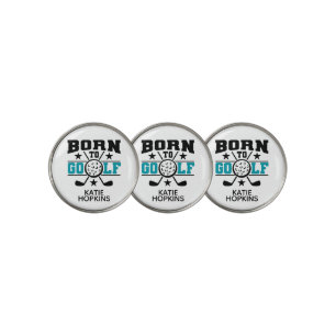 Born To Golf Ball Marker