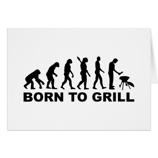 Born to Grill Evolution Cards (Front Horizontal)