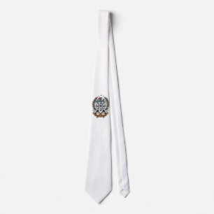 Born to Hike Mountain Crest Neck Tie