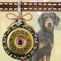 Born to Hunt Camouflage Shotgun Shell