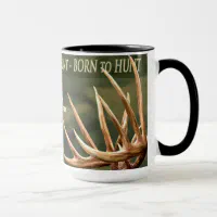 Born to Hunt 16 oz. Camouflage Hunter Ceramic Coffee Mug