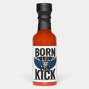 Born To Kick Vintage Soccer Wings Shirt Design_1 Hot Sauces