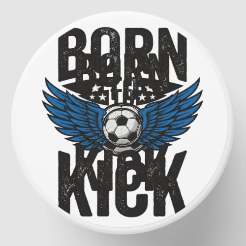 Born To Kick Vintage Soccer Wings Shirt Design_1 Mini Candle Favors