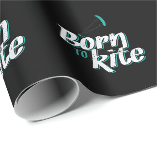 Born to Kite Wrapping Paper