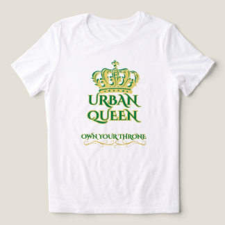 BORN TO LEAD WHITE YELLOW GREEN GRAPHIC WOMEN'S Tri-Blend SHIRT