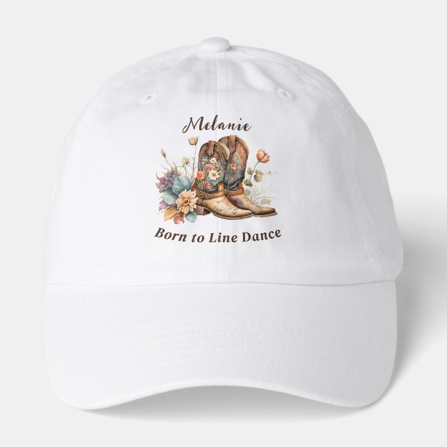 Born to Line Dance Hat (Front)