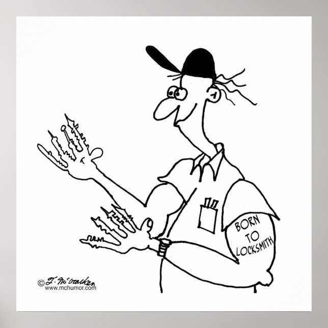 Born to Locksmith Poster (Front)