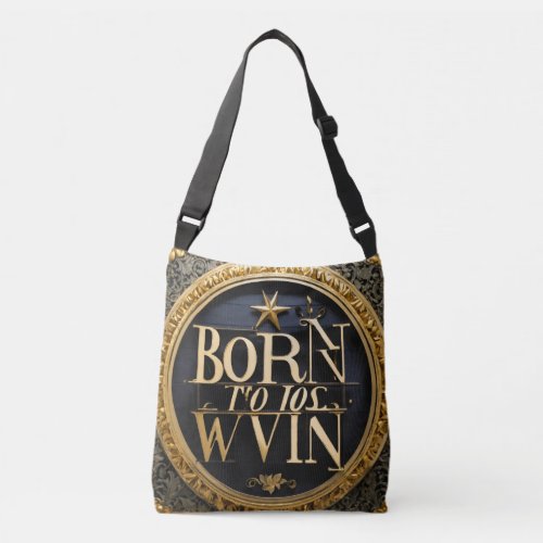 Born To Lose Built To Win Letter Art Bag with Go