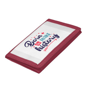 Born to Make History-Motivational Photo Wallet