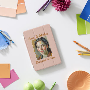 Born to Mother Quote  iPad Mini Cover