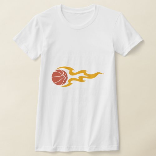 Born To Play Basketball Forced To Go To School T_Shirt