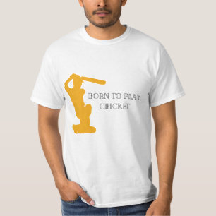 Born to play cricket for men T-Shirt