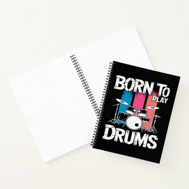 Born To Play Drums Notebook (Inside)