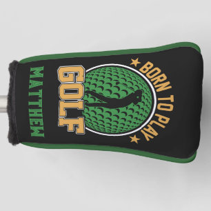 Born to play Golf Golf Head Cover
