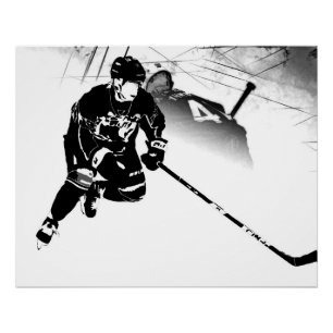 Born to Play! - Hockey Players Poster