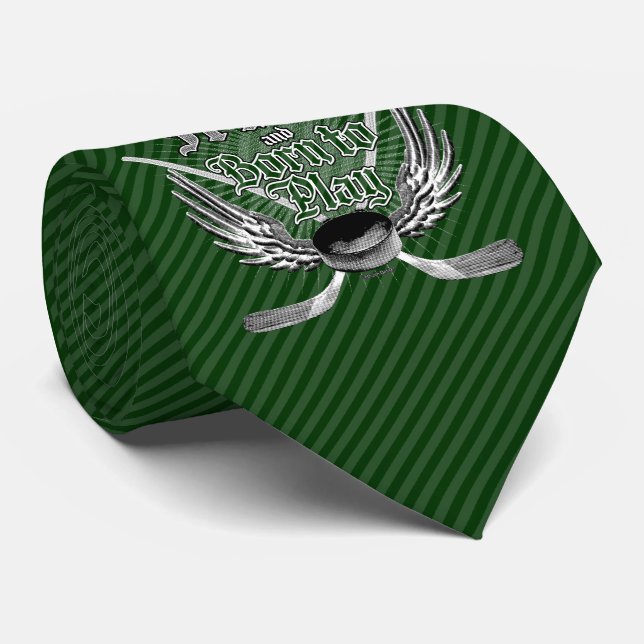 Born To Play (Irish) Tie (Rolled)