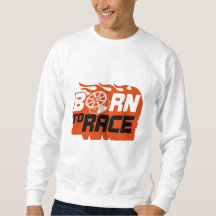 Born to Race - Fiery Wheel T-Shirt