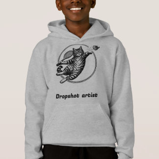 born to rally,playing badminton,sport court match hoodie