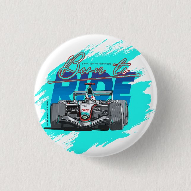 Born to ride button (Front)