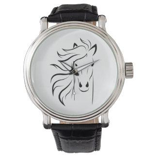 Born to ride compact mirror silver plated necklac watch
