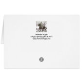 Born to Ride, Forced to Work Cards (Back Horizontal)