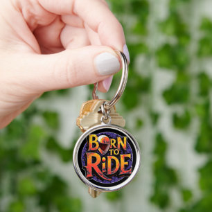 Born to Ride Keychain