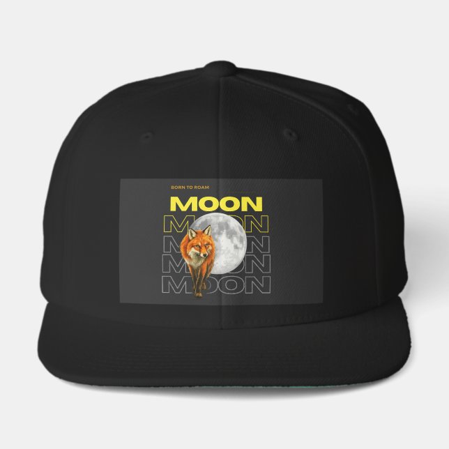 Born to Roam Fox Moon Hat (Front)