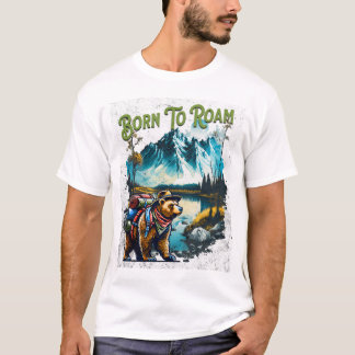"Born to Roam" outdoor/hiking t-shirt
