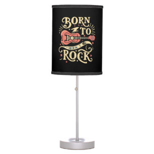 Born to Rock Electric Guitar Table Lamp