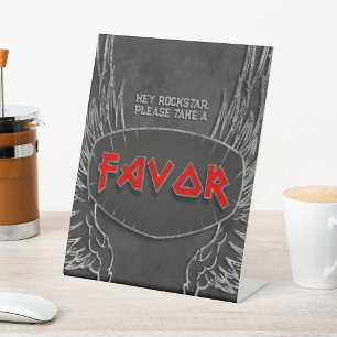 Born to Rock - Favor Sign