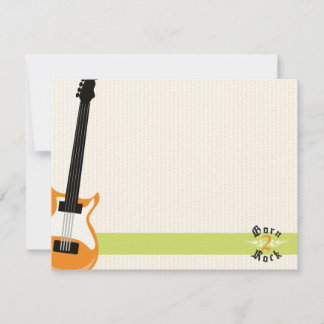 Born to Rock Flat Note Cards (MTV)