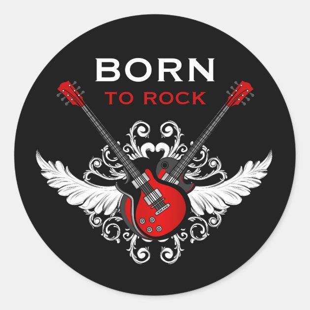 Born To Rock stickers