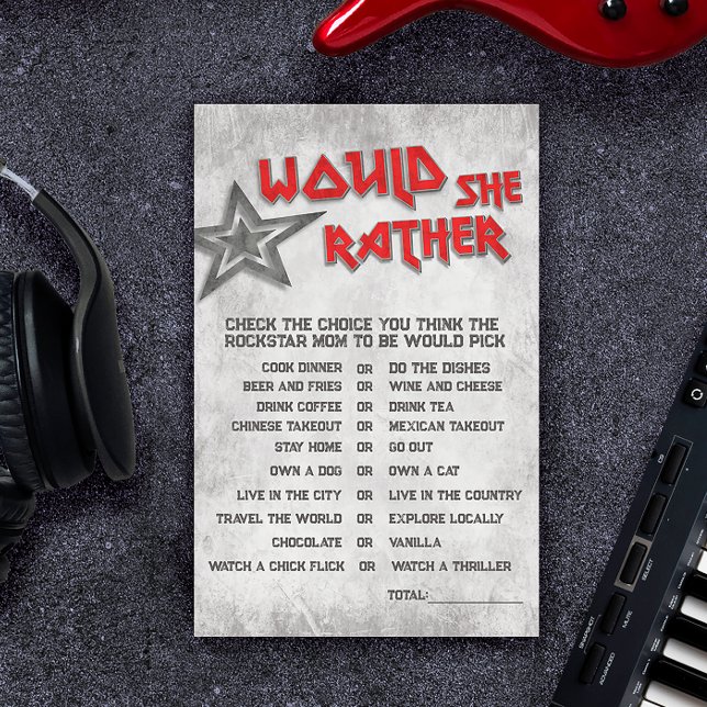 Born to Rock - Would She Rather (Creator Uploaded)