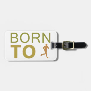 Born To Run Luggage Tag