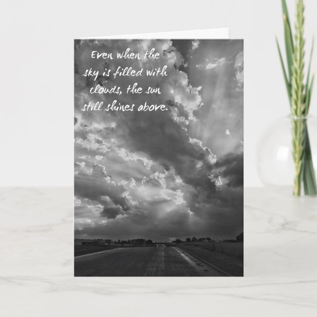 Born to Shine Card of Encouragement (Front)